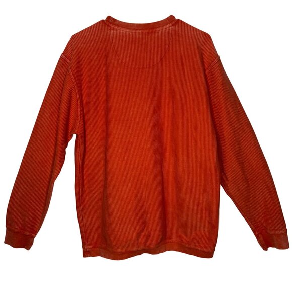 Three Square Oklahoma State Cowboys Acid Wash Orange Pullover Unisex size M - Picture 3 of 10